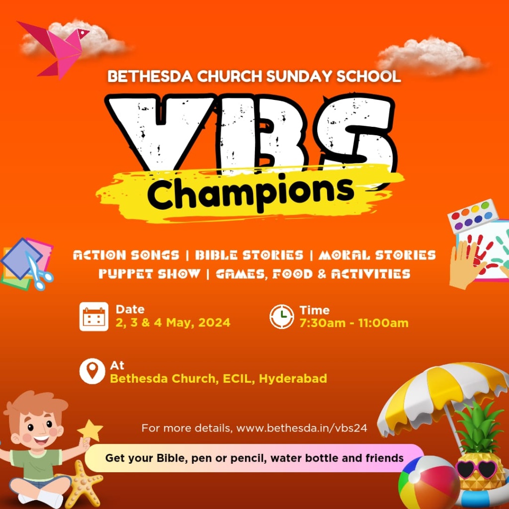 CHAMPIONS (VBS 2024) - Bethesda Church